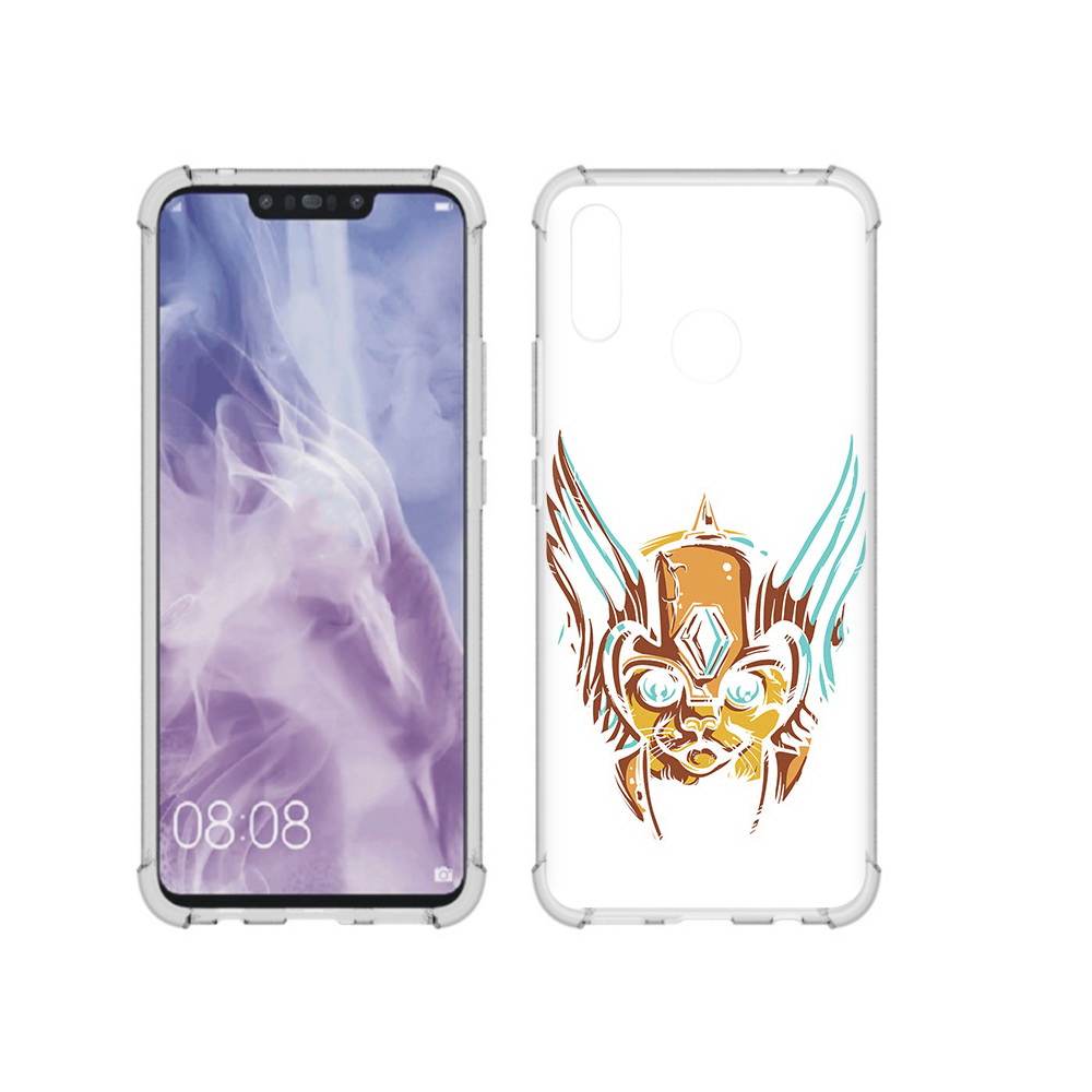 

Чехол MyPads Tocco для Huawei Nova 3i тор абстракция (PT227100.63.644), Прозрачный, Tocco