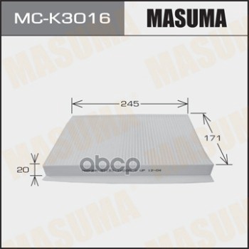 

Фильтр Салона Masuma Mc-K3016 Masuma арт. MC-K3016