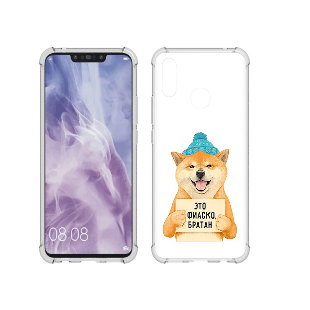 

Чехол MyPads Tocco для Huawei Nova 3i фиаско (PT227100.63.656), Прозрачный, Tocco