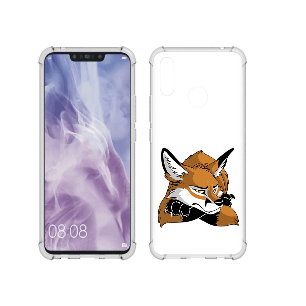 

Чехол MyPads Tocco для Huawei Nova 3i фокс (PT227100.63.660), Прозрачный, Tocco