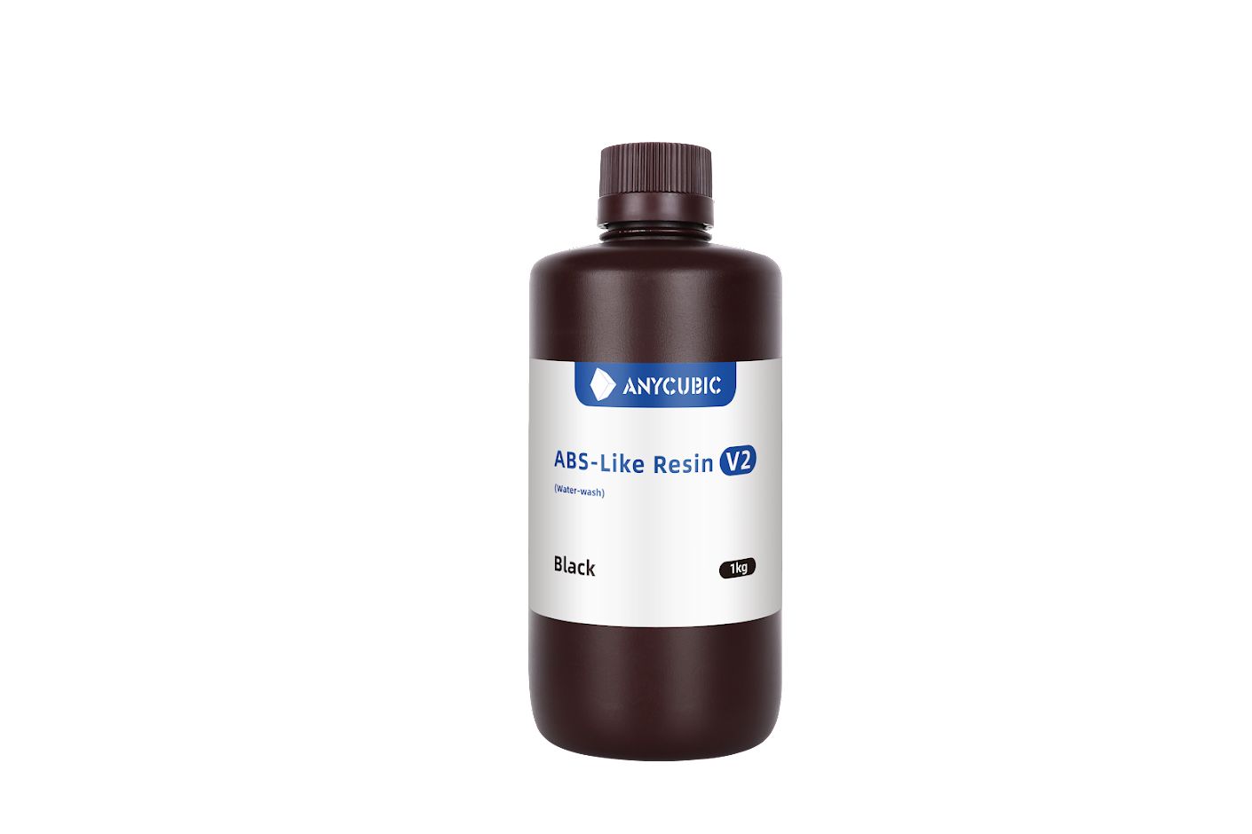 

Фотополимерная смола Anycubic ABS-Like Resin V2, 1 кг, черная, Черный, ABS-Like Resin V2