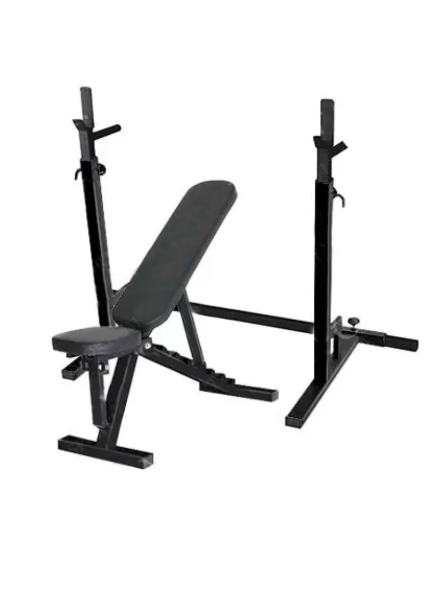 

Скамья + Стойки Sportlim Без страховки, Черный, без страховки