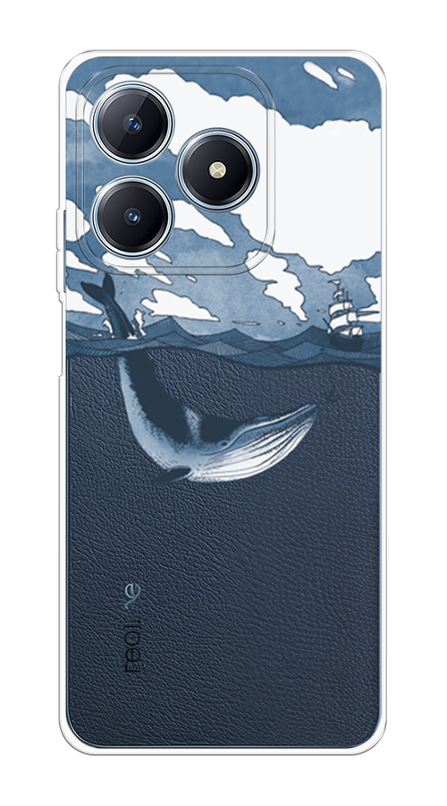 

Чехол Case Place на Realme C63 "Большой кит", Синий, 2517350-1