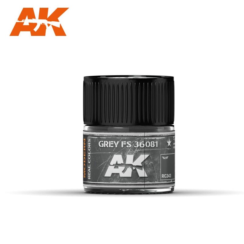 фото Краска акриловая ak interactive grey fs 36081, 10 мл