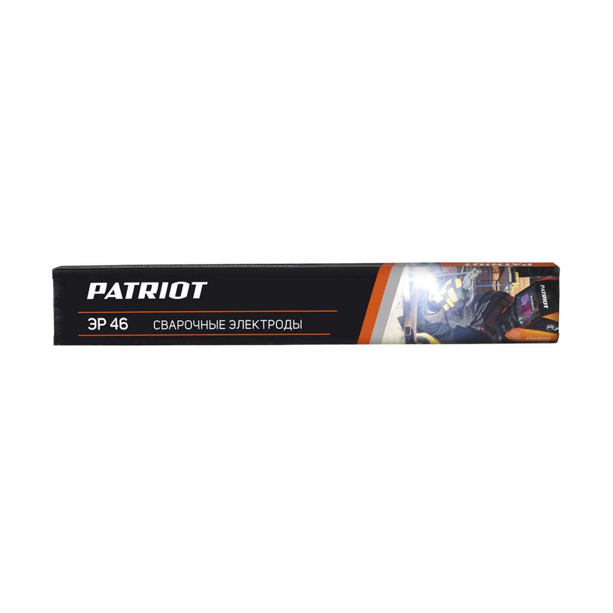 Электроды сварочные Patriot ЭР 46, 3 мм, 1 кг электроды patriot эр 46 4 0mm 1kg 605012026