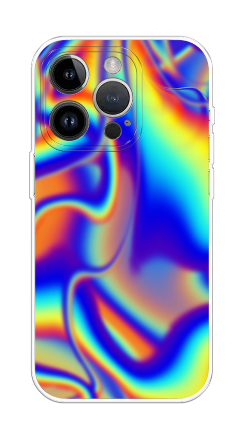 

Чехол на Apple iPhone 15 Pro Max "Яркая голограмма", Разноцветный, 15850-1