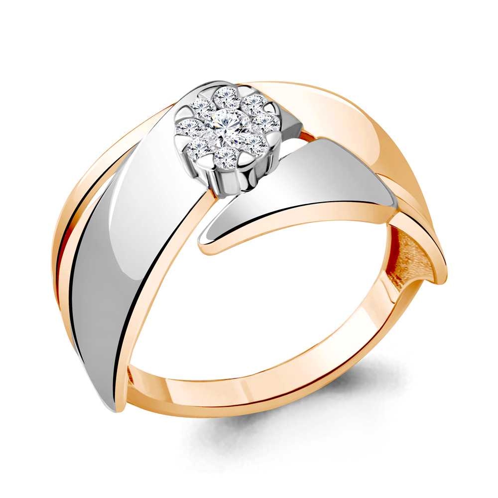 

Кольцо из красного золота с бриллиантом Aquamarine Aquamarine 963043к_585_кз р, 963043к_585_кз