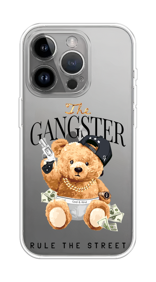 

Чехол на Apple iPhone 15 Pro Max "The Gangster", Бежевый;серый;черный, 15850-1