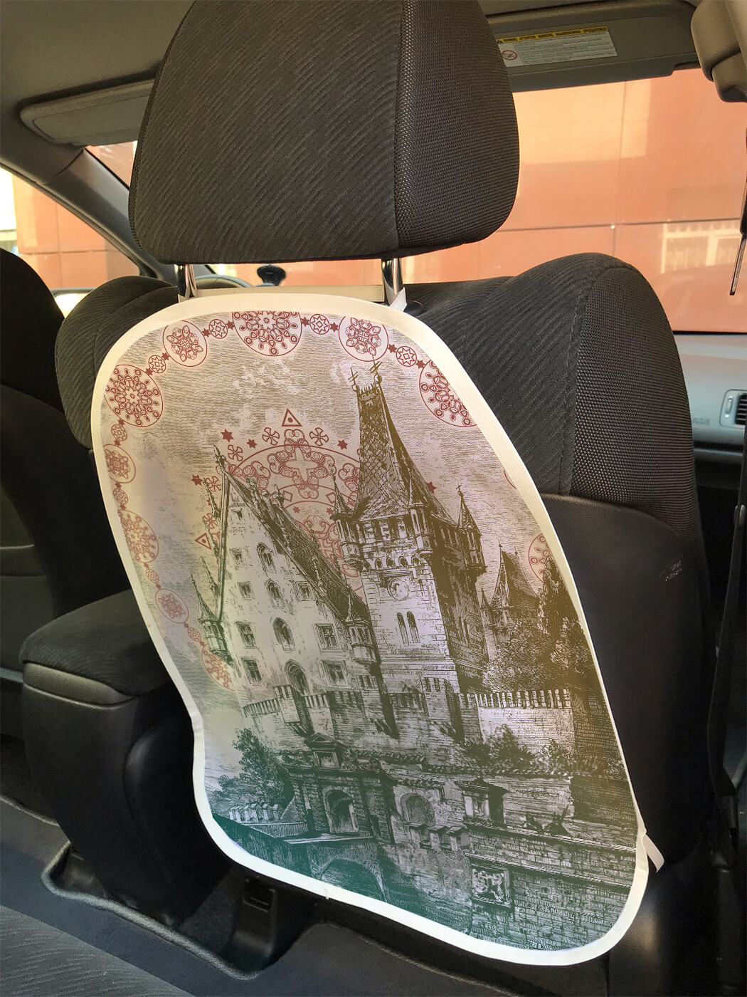 

Накидка на спинку сиденья JoyArty Мост к поместью, 45х62, Мост к поместью