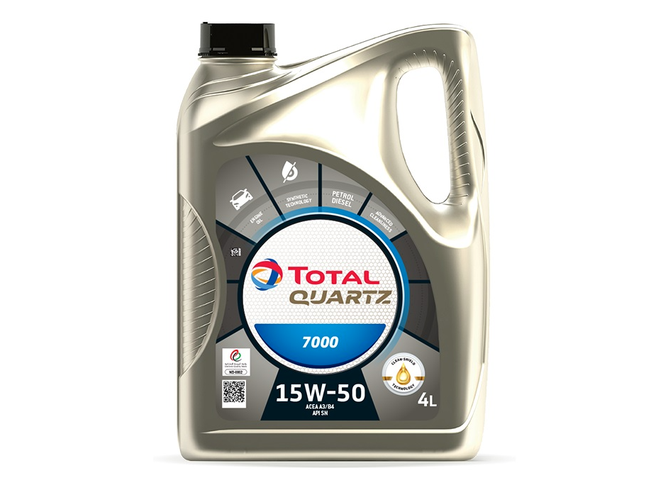 

Моторное масло Total Quartz 7000 15W40 4 л