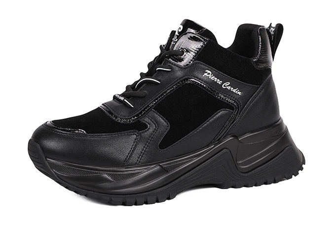 

Кроссовки женские Pierre Cardin JX24AW-84 черные 39 RU, Черный, JX24AW-84