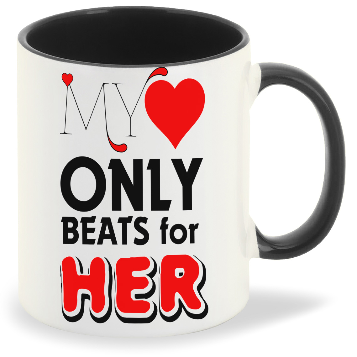 

Кружка CoolPodarok MY ONLY HER, MY ONLY HER