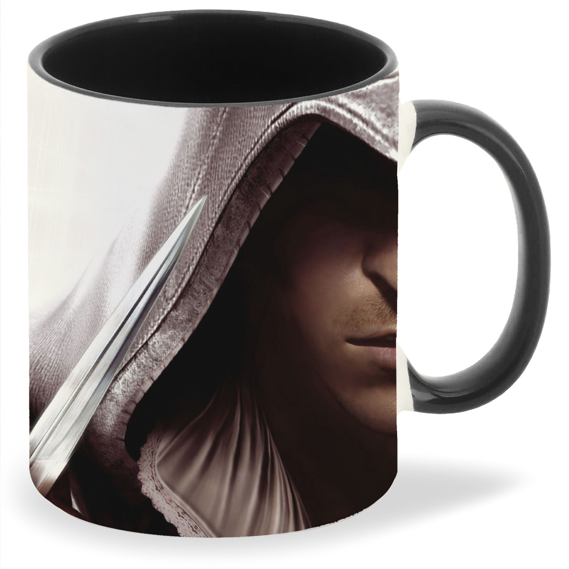 

Кружка CoolPodarok Assasins Creed Крупный План Лицо, Assasins Creed Крупный План Лицо