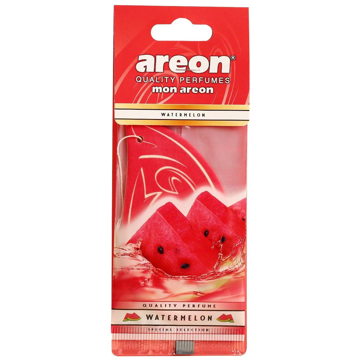 

Ароматизатор в машину Areon 704043328 арбуз, Красный