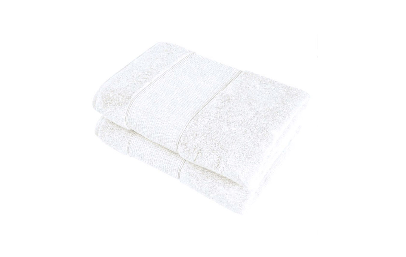 фото Hamam полотенце ash 50% хлопок, 50% модал, антибактериальная защита white(белый) 70x140