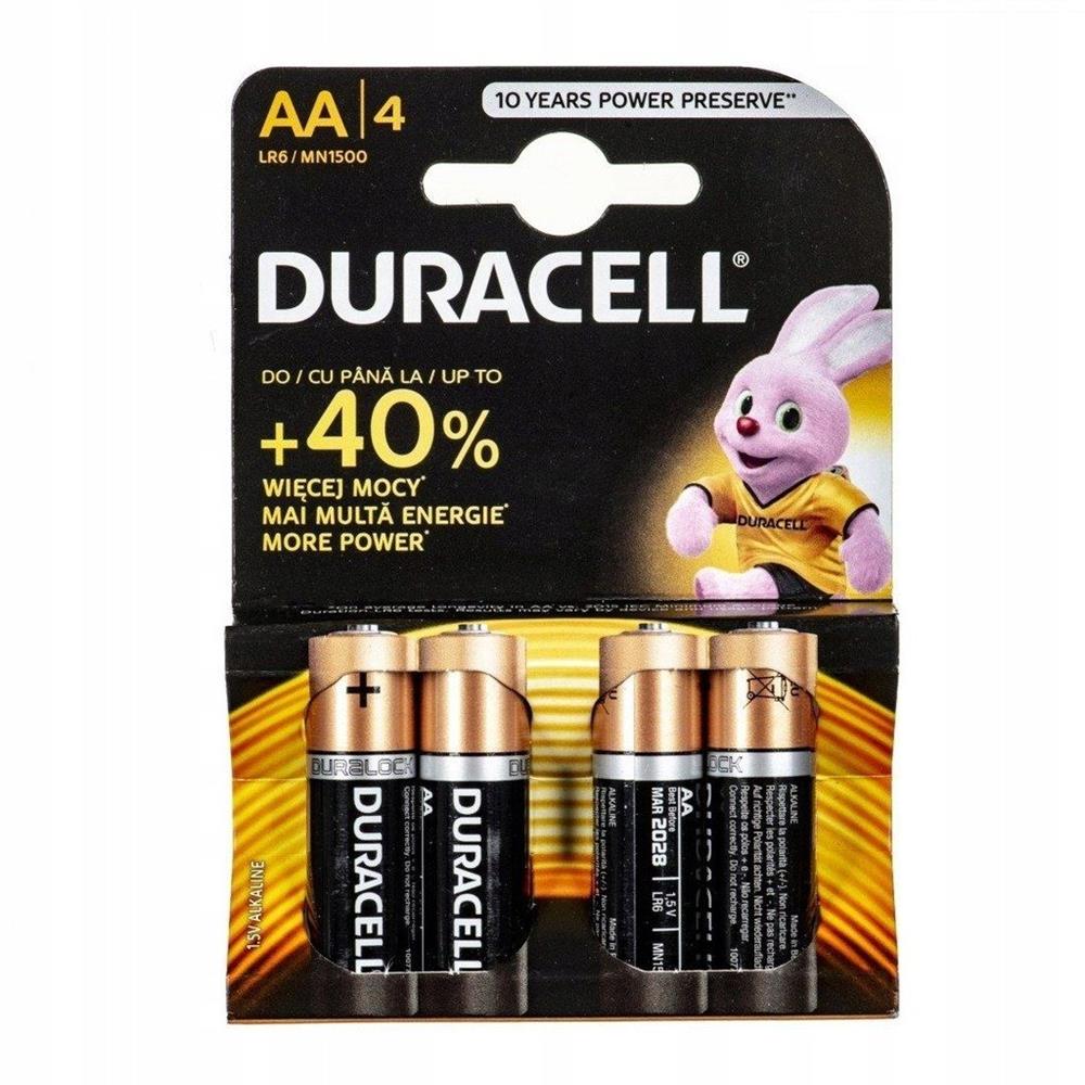 

Батарейка DURACELL AA MN1500 4 шт, AA MN(MX)1500