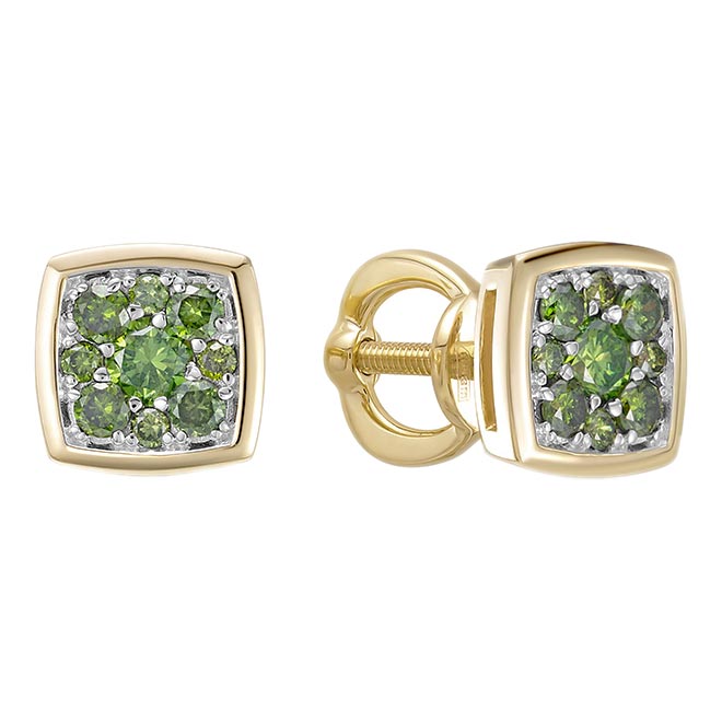 

Серьги из желтого золота с бриллиантом Vesna jewelry 41838-351-217-00, 41838-351-217-00