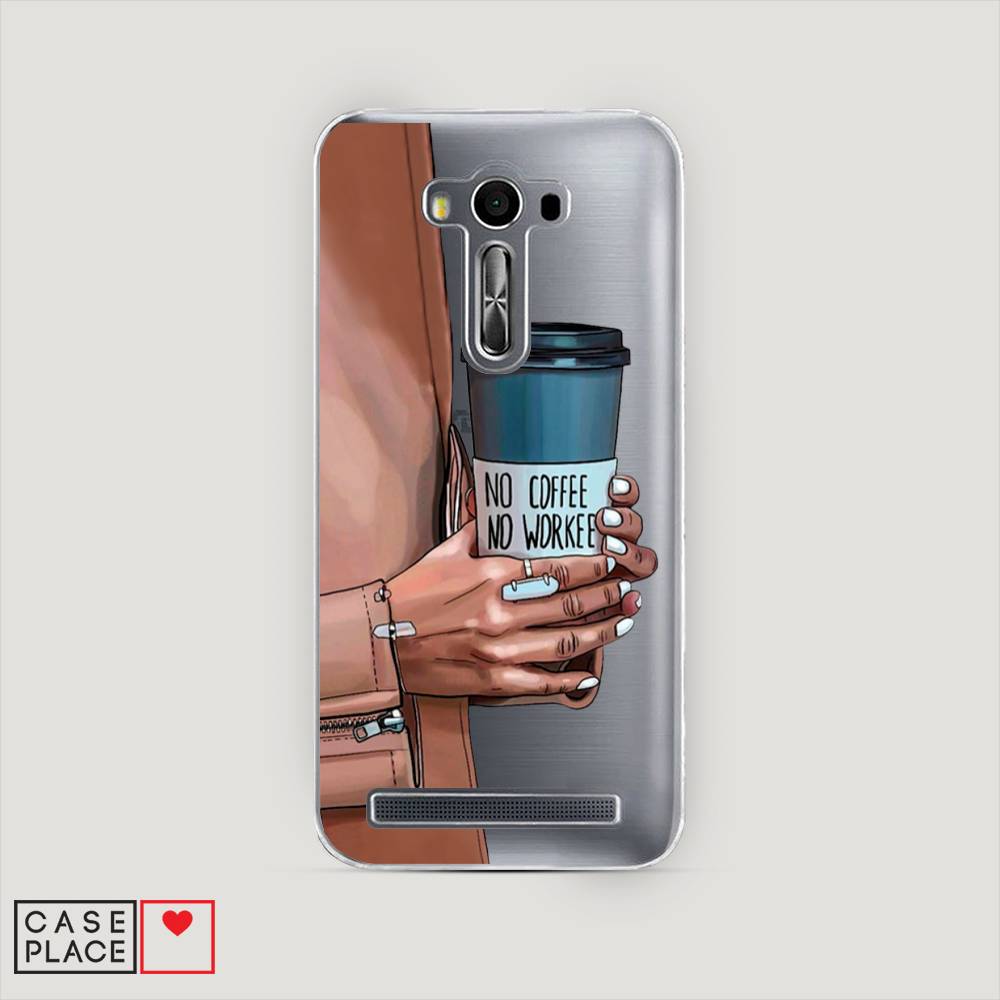 фото Чехол awog "no coffee" для asus zenfone 2 laser ze500kl