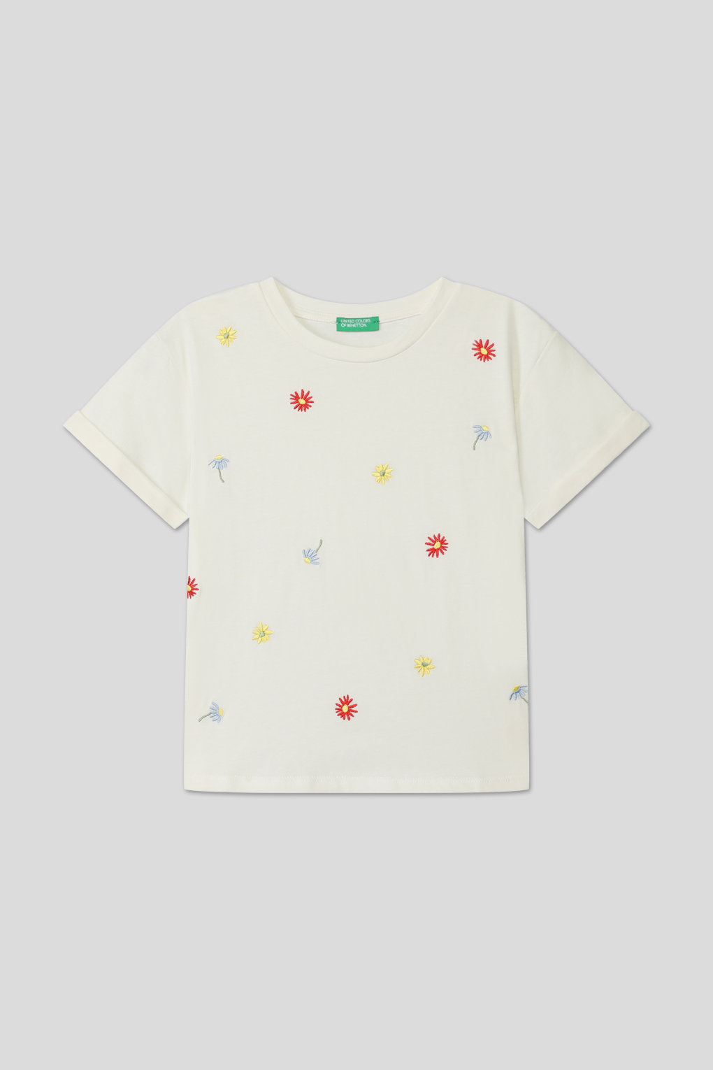 

Футболка детская Benetton 3096C10I3, молочный, 140, Бежевый, 3096C10I3