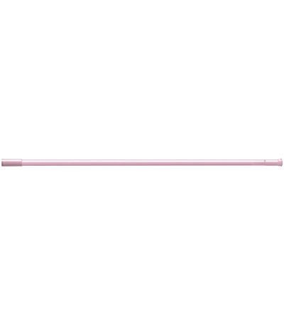 фото Карниз для ванной комнаты lemark, алюминиевый, 140-260 см розовый ria0202