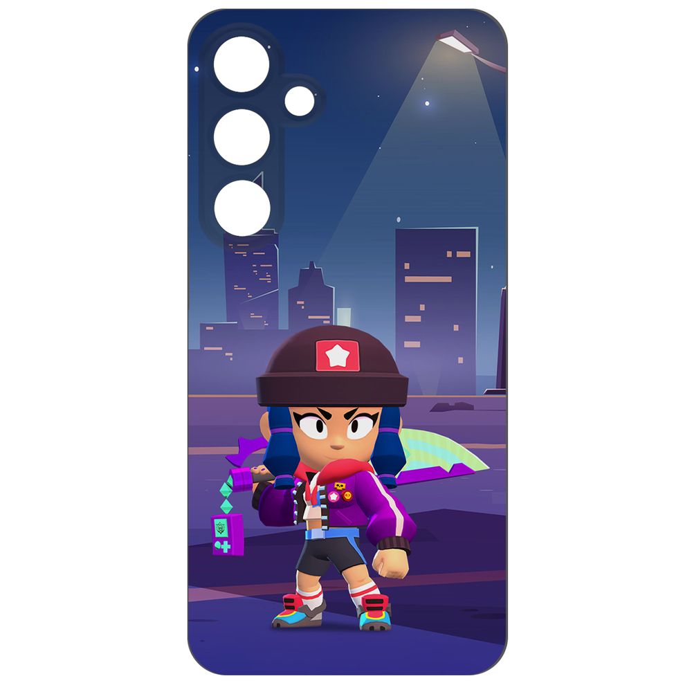 

Чехол-накладка Krutoff Soft Case Brawl Stars - Героиня Биби для Samsung Galaxy S24 черный