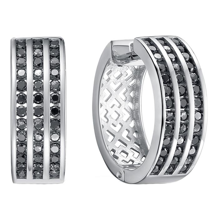 

Серьги из белого золота с бриллиантом Vesna jewelry 22233-251-02-00, 22233-251-02-00