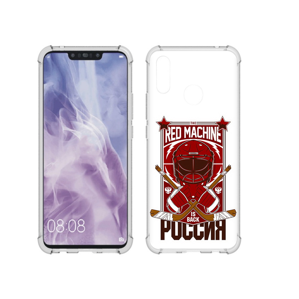 

Чехол MyPads Tocco для Huawei Nova 3i хоккей россия (PT227100.63.666), Прозрачный, Tocco
