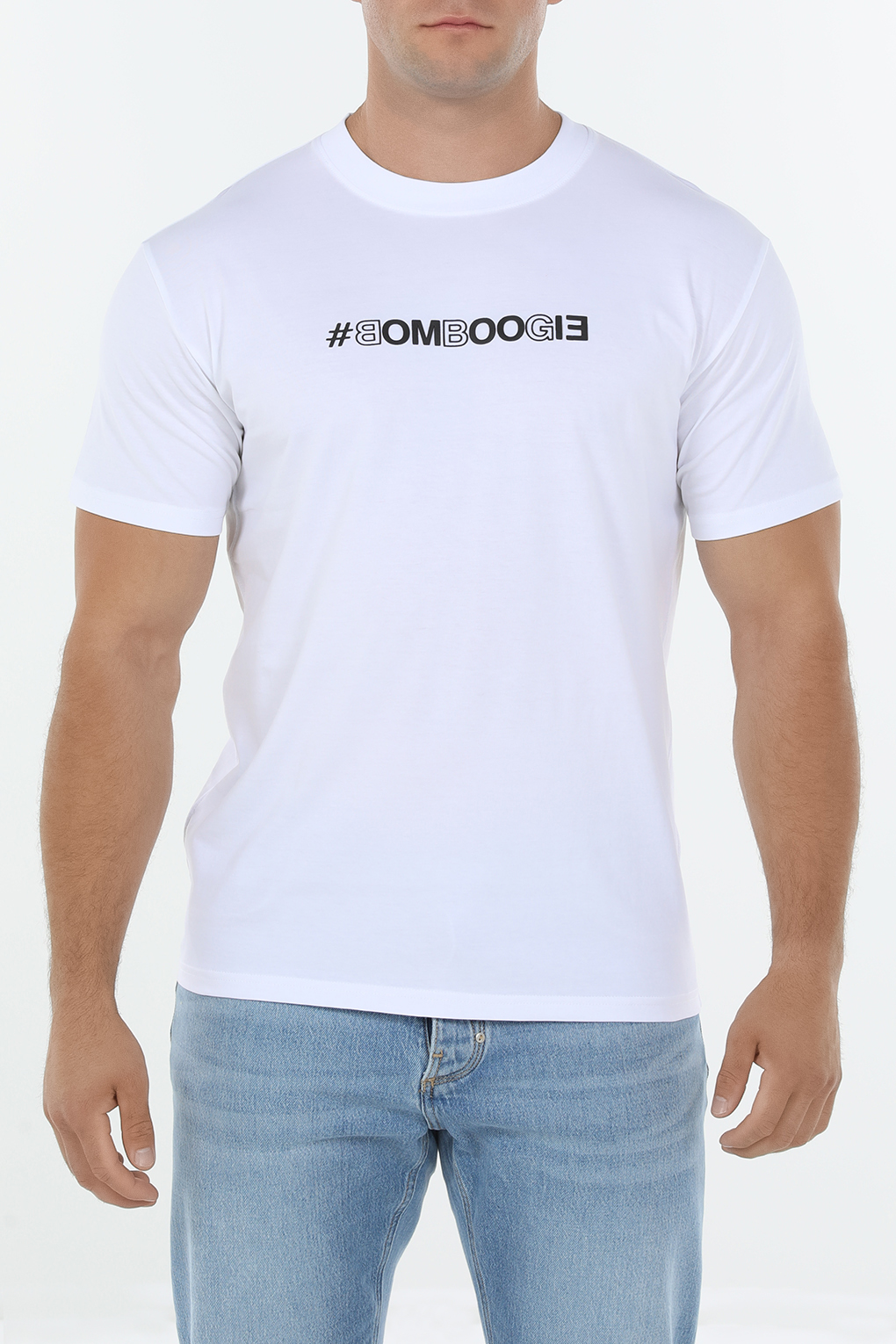 

Футболка мужская Bomboogie TM8582TJIN4 белая XL, Белый, TM8582TJIN4