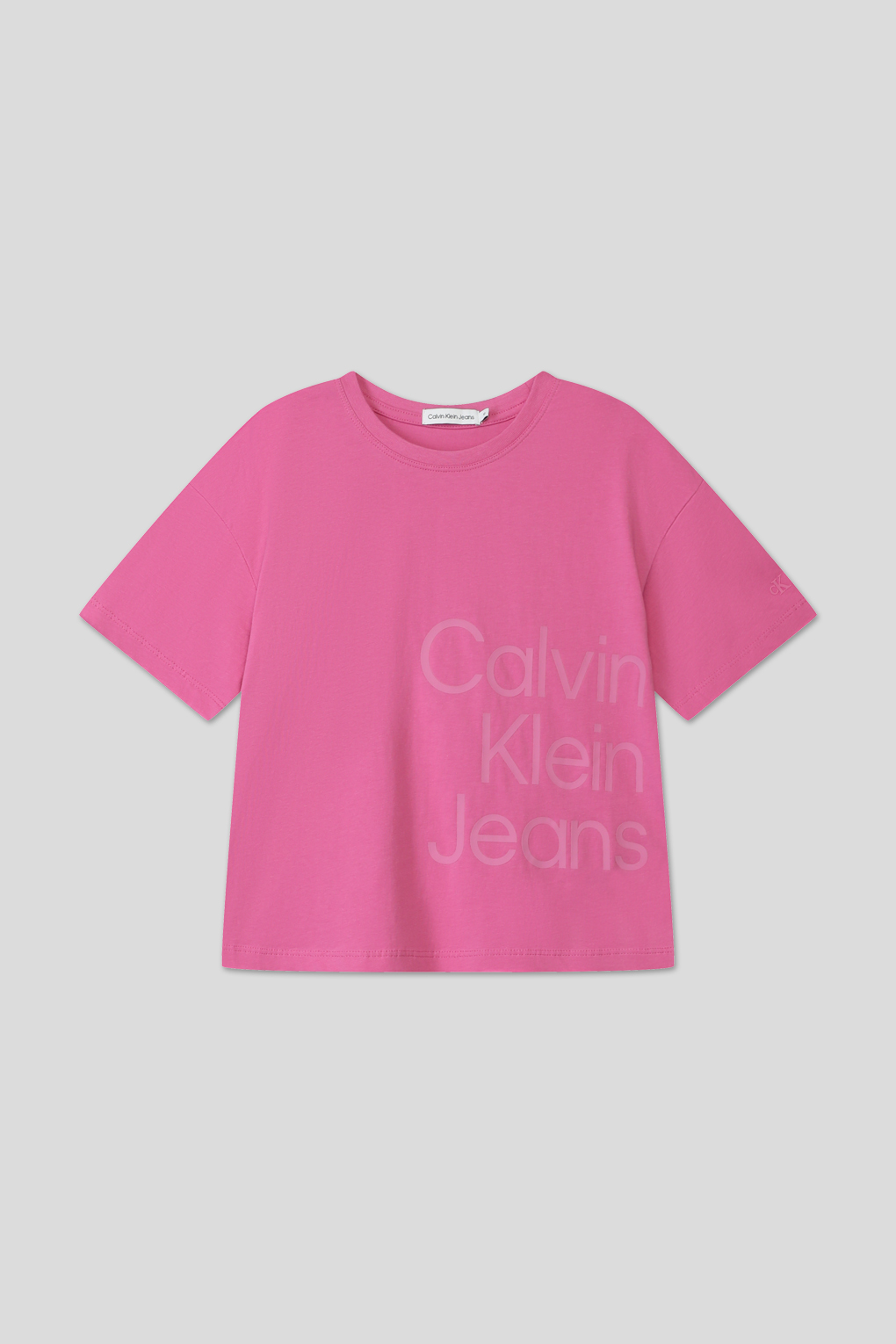 Футболка детская Calvin Klein Jeans IG0IG02346, розовый, 140