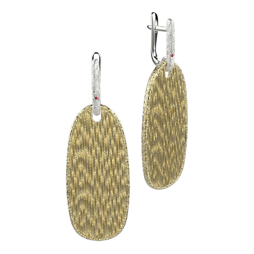 

Серьги из серебра с рубином Spika Gold 20416-067-08, 20416-067-08