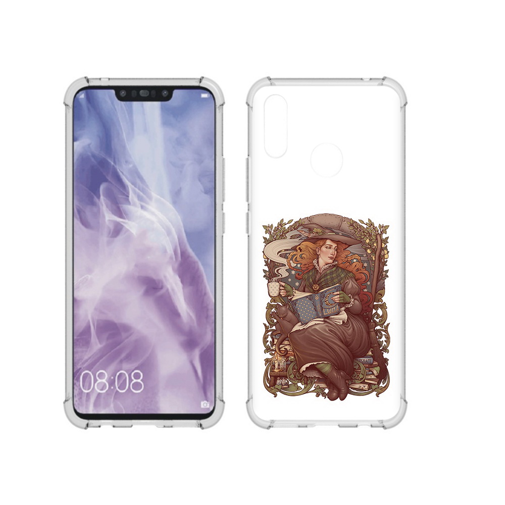 

Чехол MyPads Tocco для Huawei Nova 3i Женские_126 (PT227100.63.81), Прозрачный, Tocco