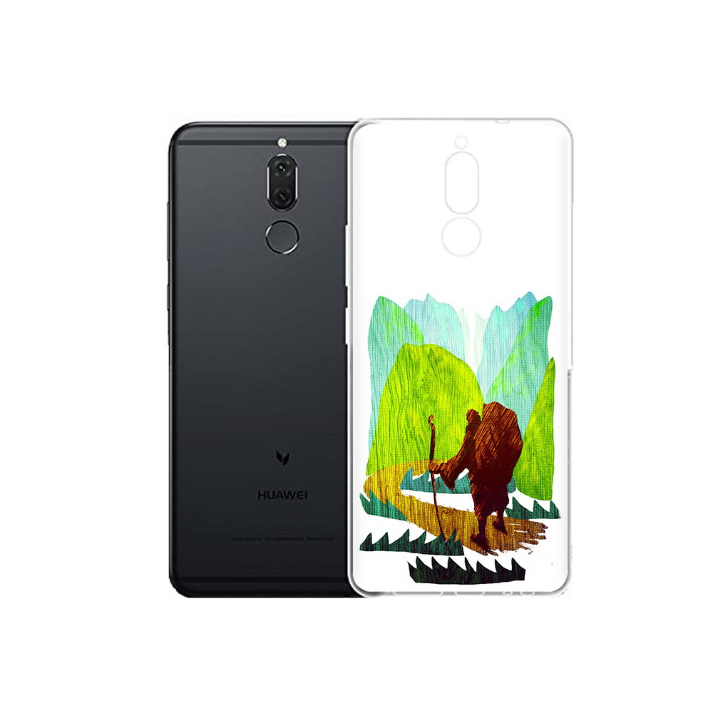 

Чехол MyPads Tocco для Huawei Nova 2i Лесная тропа (PT92543.64.106), Прозрачный, Tocco