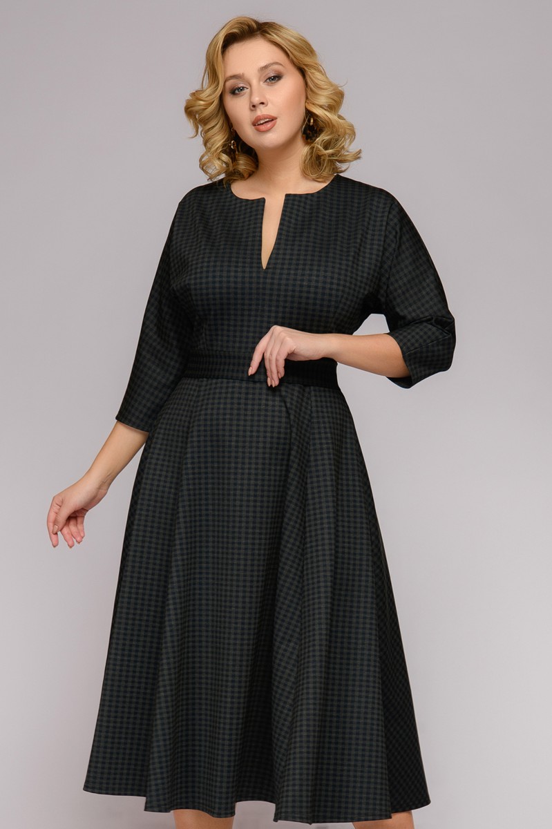 

Платье женское 1001dress DA00003 черное 52, DA00003