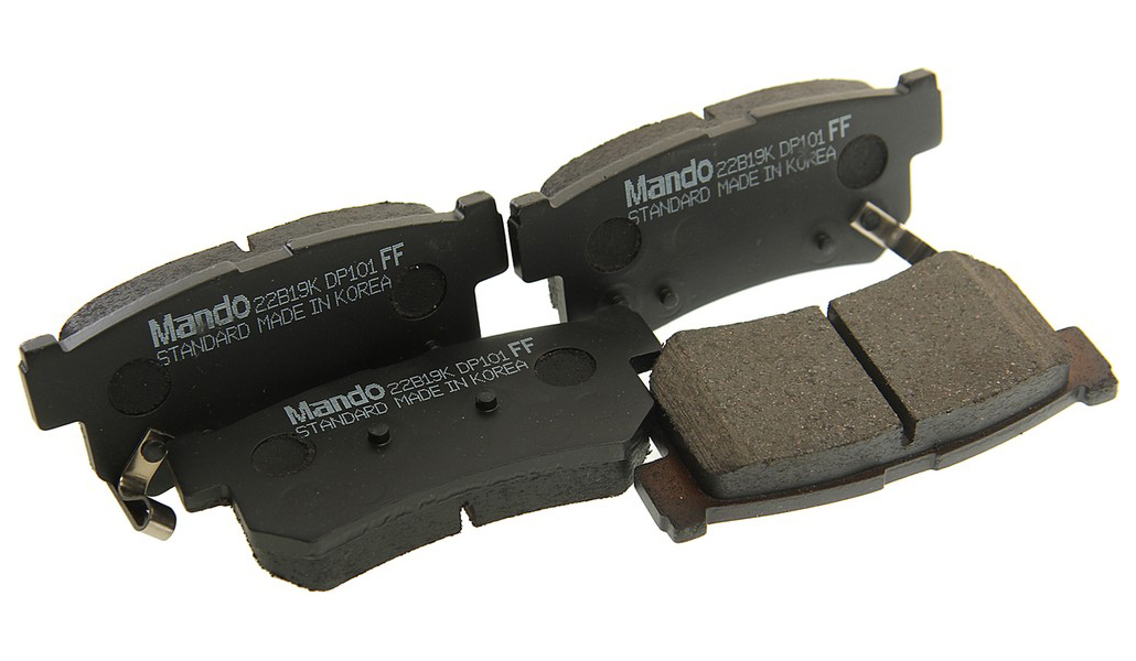 

Тормозные колодки Mando задние дисковые MPD13