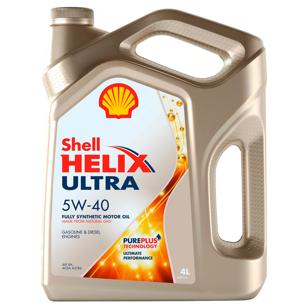 

Моторное масло Shell Helix Ultra SN 5W40 4л