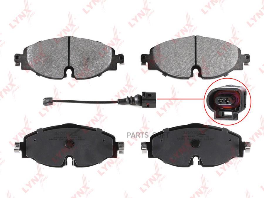 

Тормозные колодки LYNXauto передние BD8043