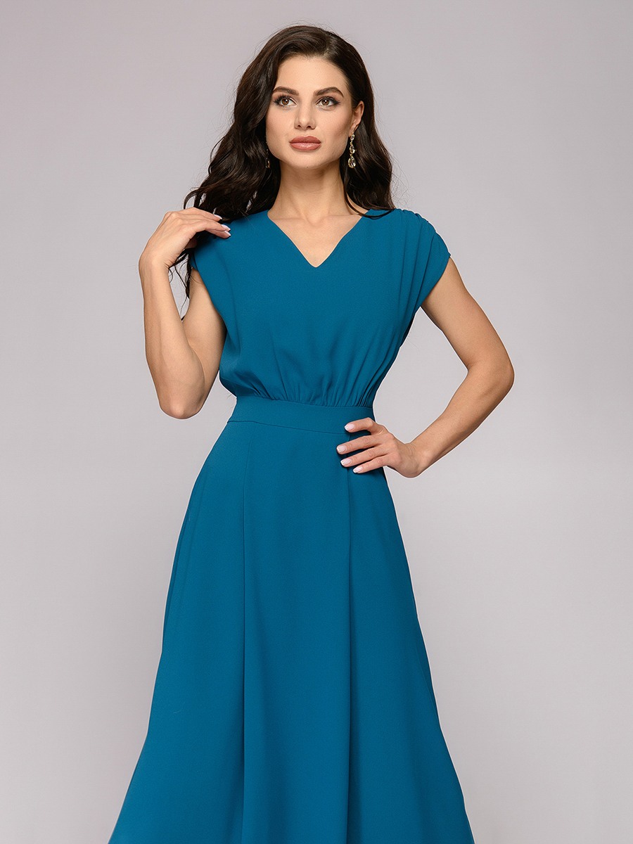 

Платье женское 1001dress DM01414 синее 46, DM01414