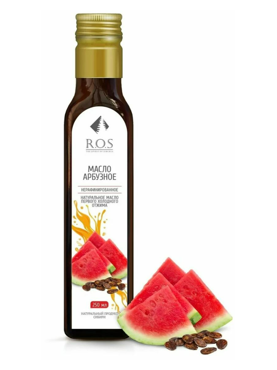 

Масло арбузное R.O.S нерафинированное, 250 мл