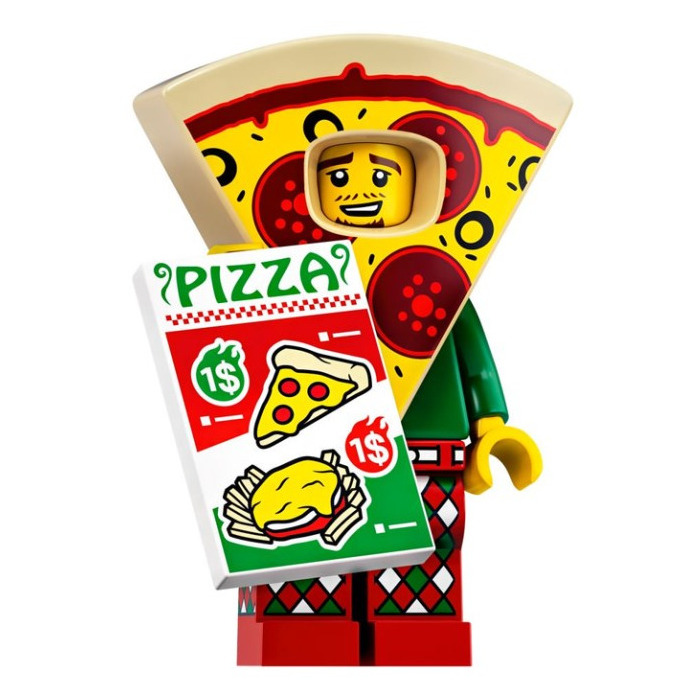 

Конструктор LEGO Minifigures Парень в костюме пиццы, 71025-10, 1 шт, Minifigures
