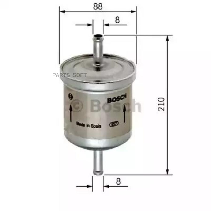 

Фильтр топливный BOSCH 0450905908