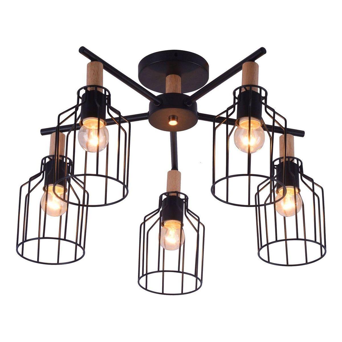 фото Потолочная люстра escada 469/5pl black