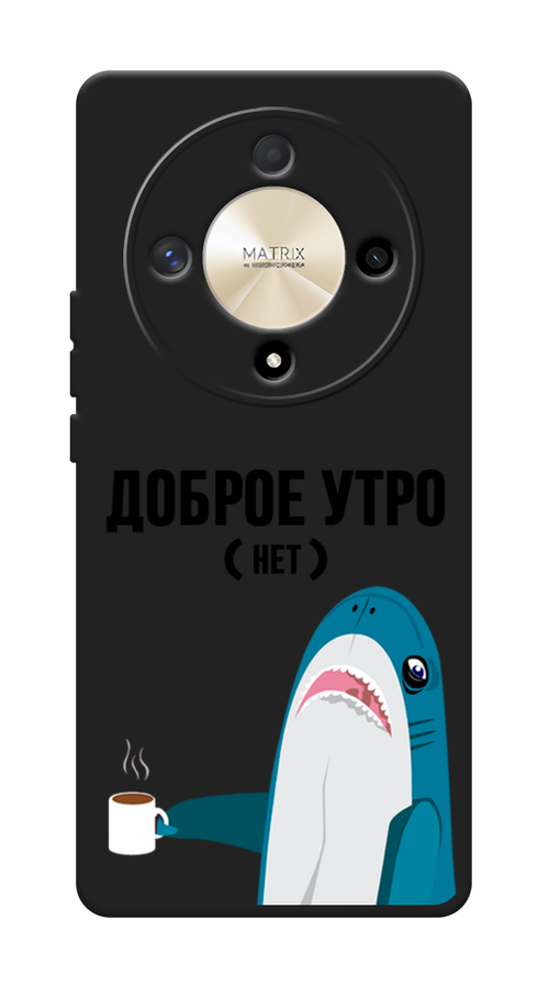 

Чехол Awog на Honor X9B "Доброе утро", Синий;белый;черный, 6122552-1