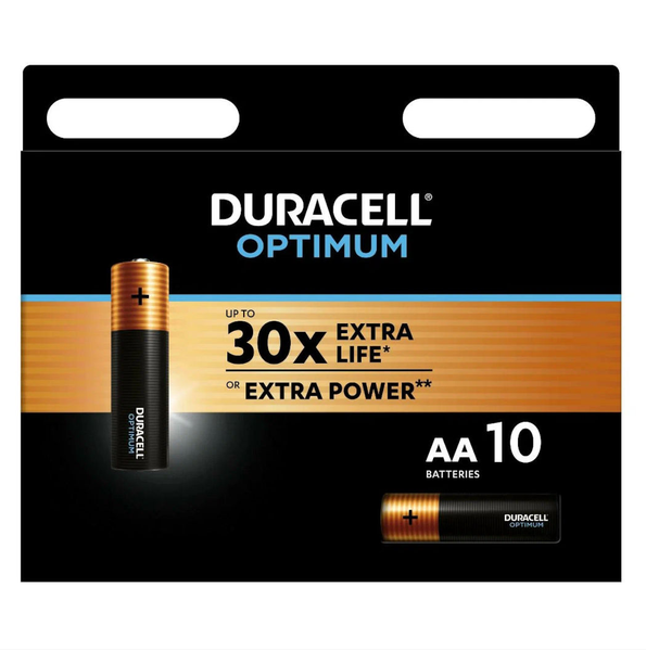 

Батарейка DURACELL OPTIMUM 1.5В LR6 BP10 15479