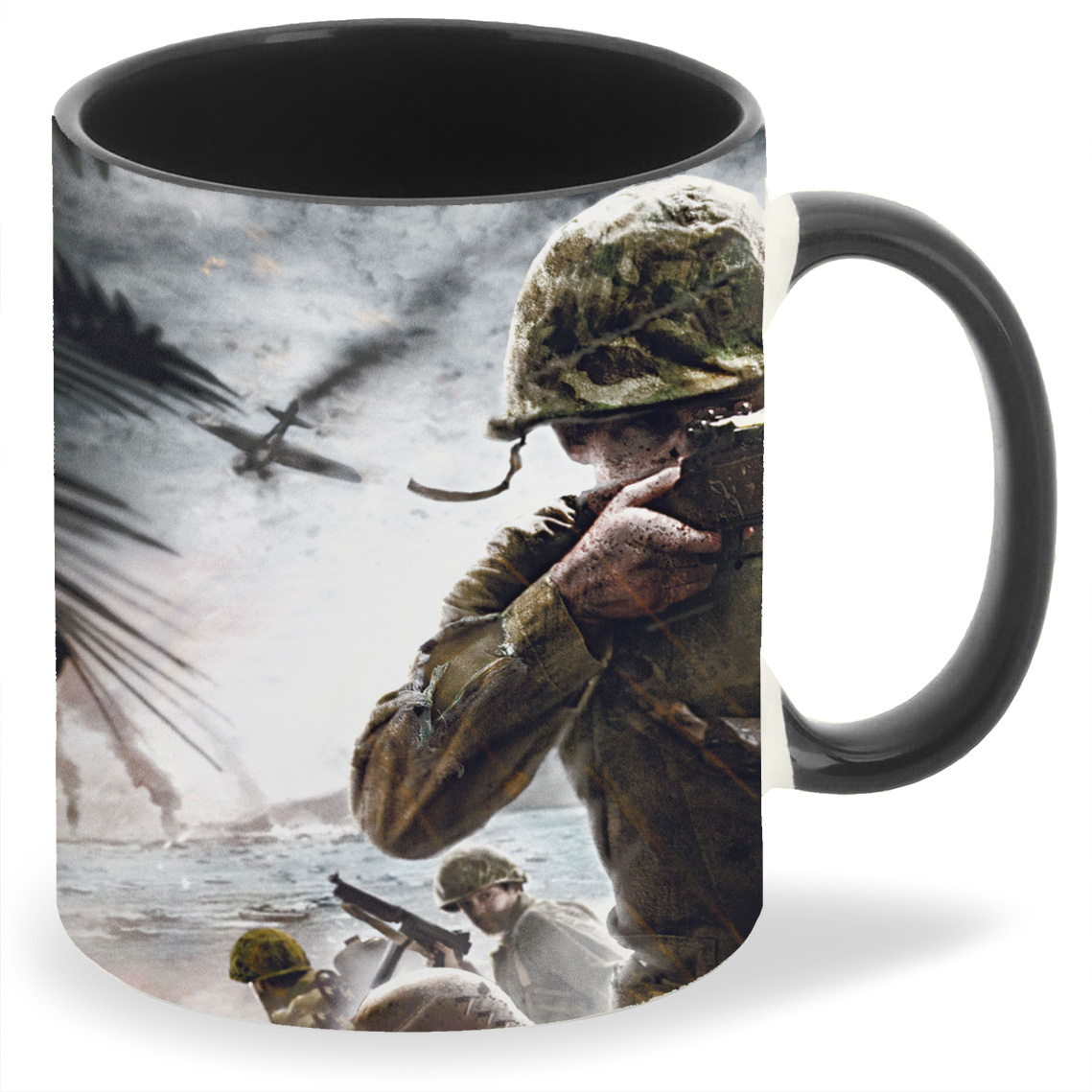 фото Кружка coolpodarok call of duty 5 world at war прицеливается из ружья