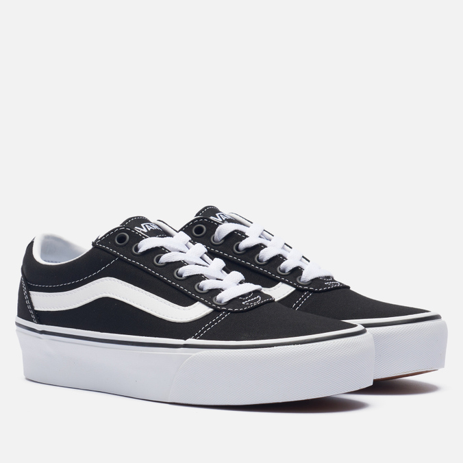 

Женские кеды Vans Ward Plataform Canvas чёрный, размер 38.5 EU, Черный, Ward Plataform Canvas