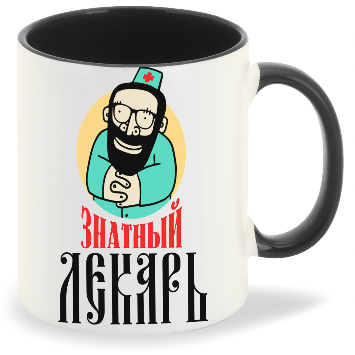 

Кружка CoolPodarok Знатный лекарь мужчина, Знатный лекарь мужчина