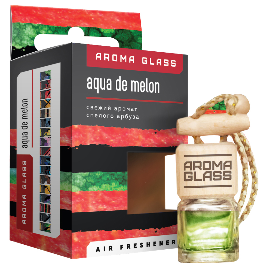 Ароматизатор в машину Fouette Aroma Glass AG-03 Aqua de Melon