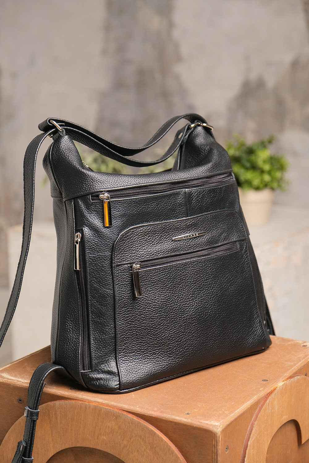 

Сумка женская ExoBags KN47, черный, KN47