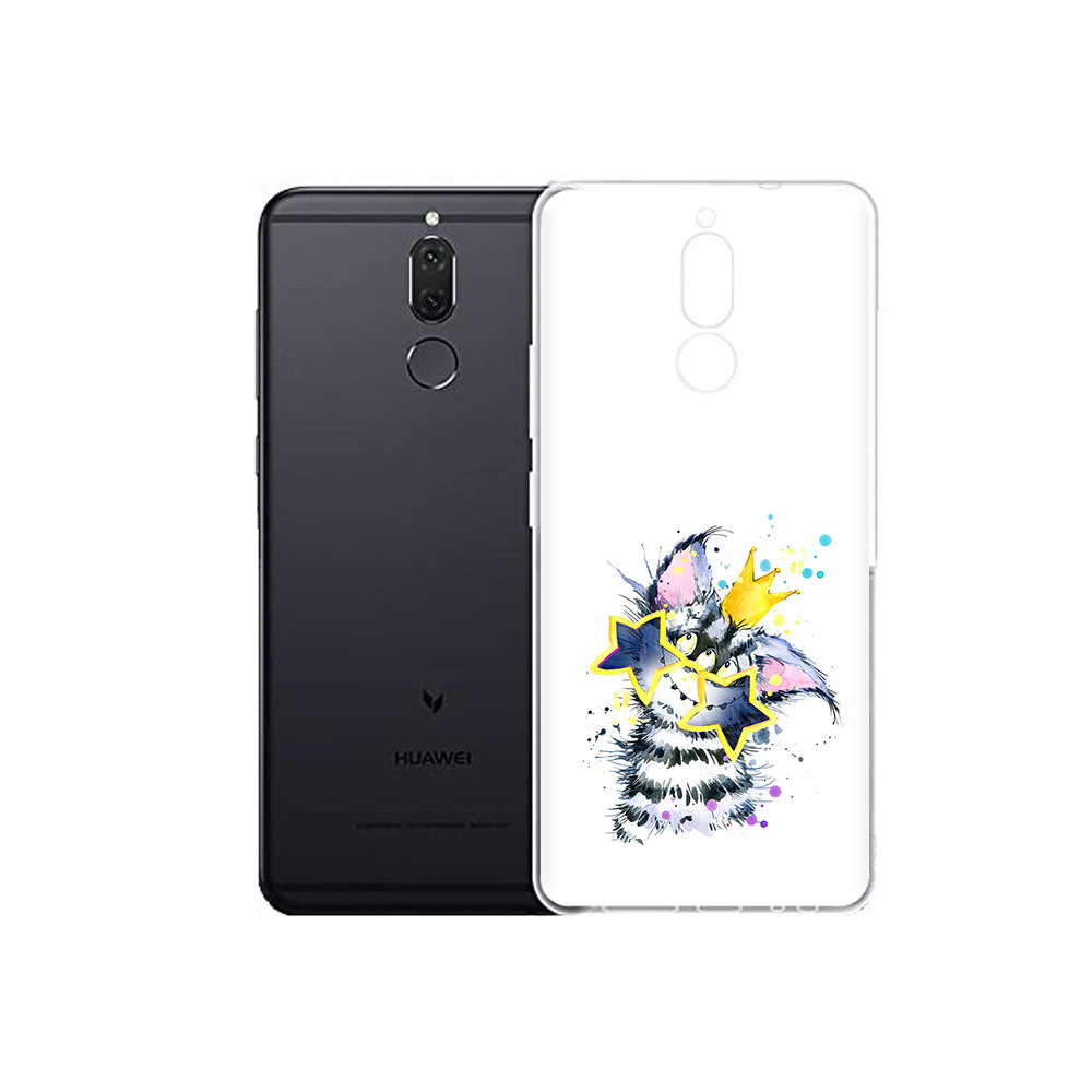 

Чехол MyPads Tocco для Huawei Nova 2i Мартовский Нуся (PT92543.64.114), Прозрачный, Tocco