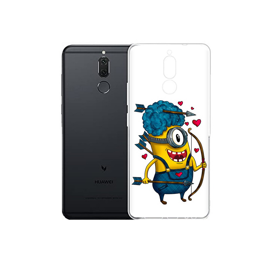 

Чехол MyPads Tocco для Huawei Nova 2i Миньон купидон (PT92543.64.117), Прозрачный, Tocco